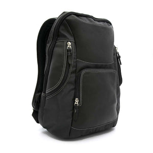 Nylon and Leather Backpack